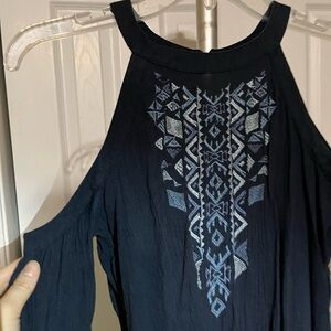 Hollister Navy Blue Top